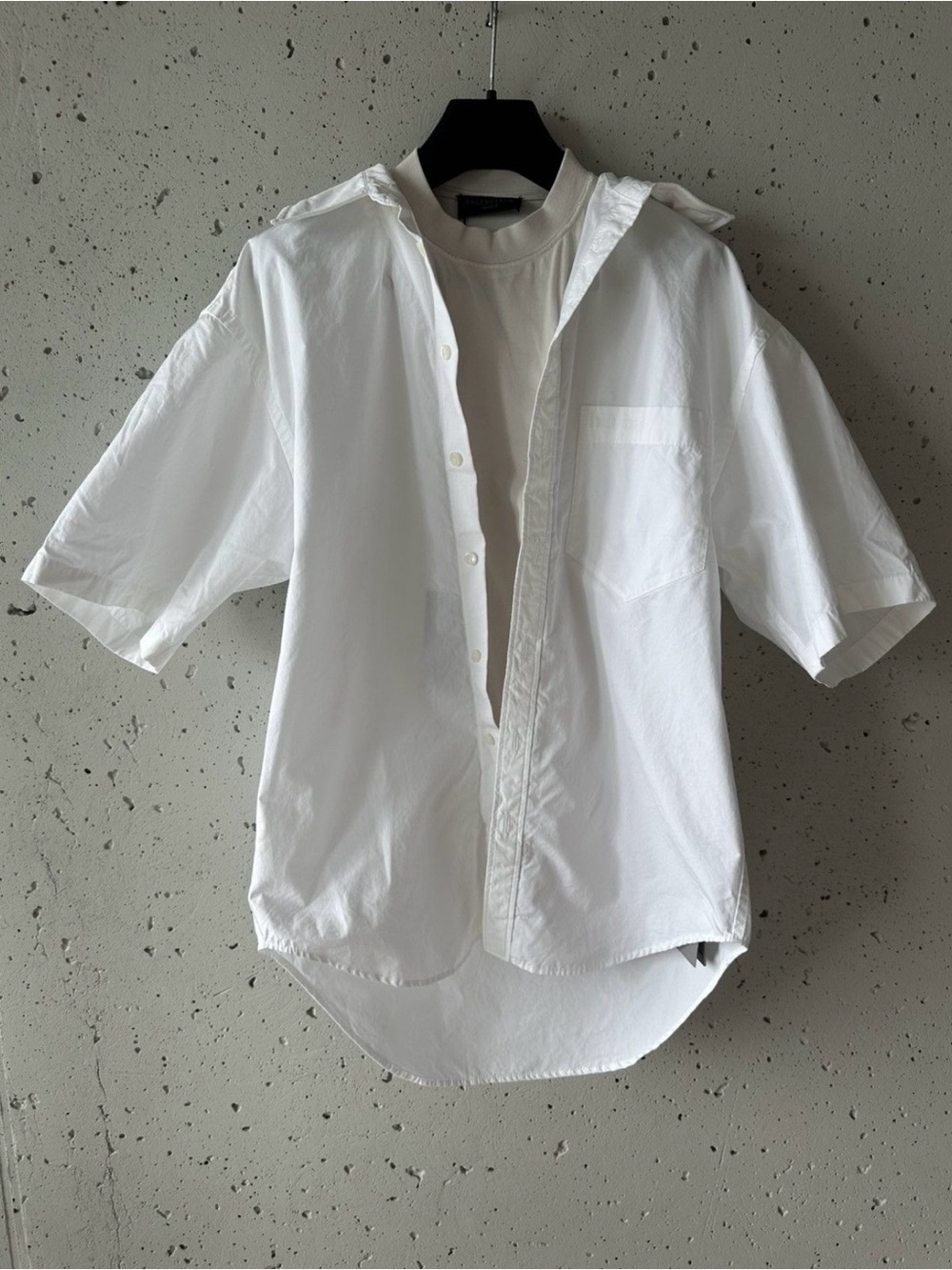 Balenciaga Trompe Loeil Layered shirt